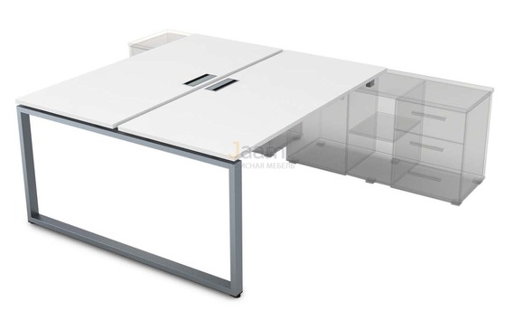 Мебель для персонала Бенч на 2 рабочих места СПБ-О.974