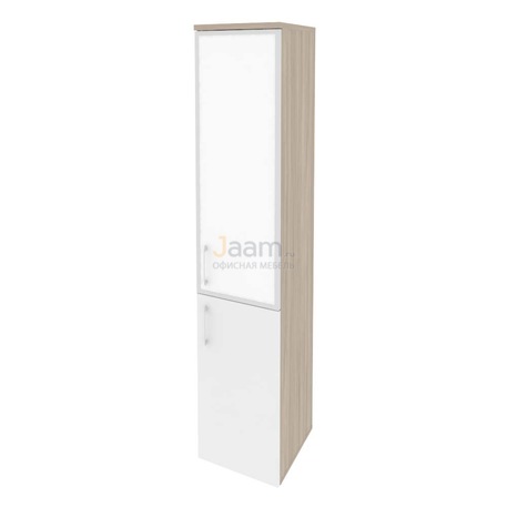 Мебель для персонала Офисный шкаф высокий узкий правый O.SU-1.2RW(R)